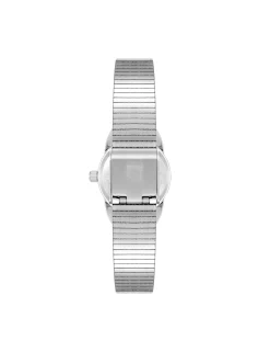 Cheap Anne Klein Faceted Crystal Lens Watch Silver-Tone