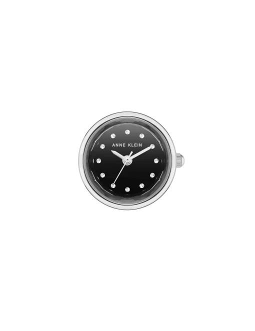 Store Anne Klein Faceted Crystal Ring Watch