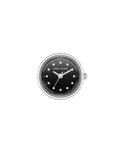 Cheap Anne Klein Faceted Crystal Ring Watch