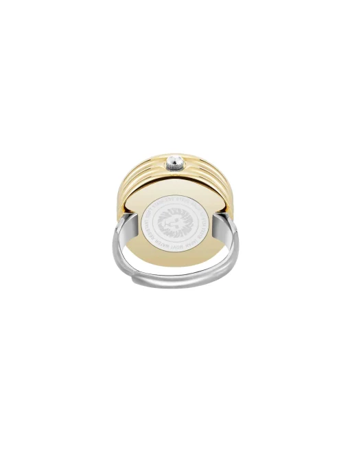Cheap Anne Klein Faceted Crystal Ring Watch