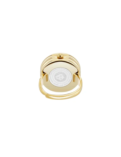 Cheap Anne Klein Faceted Crystal Ring Watch