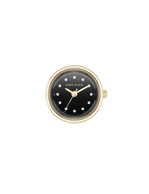 Store Anne Klein Faceted Crystal Ring Watch