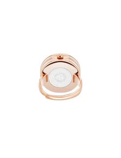 Cheap Anne Klein Faceted Crystal Ring Watch