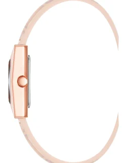 Best Anne Klein Faceted Rectangular Case Watch