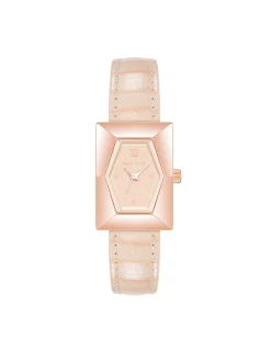 Best Anne Klein Faceted Rectangular Case Watch