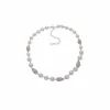 Sale Anne Klein Faux Pearl & Crystal Nuggets Necklace