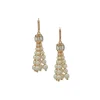 Flash Sale Anne Klein Faux Pearl & Stone Baguette Tassel Drop Earrings