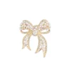 Outlet Anne Klein Faux Pearl Cluster Bow Brooch