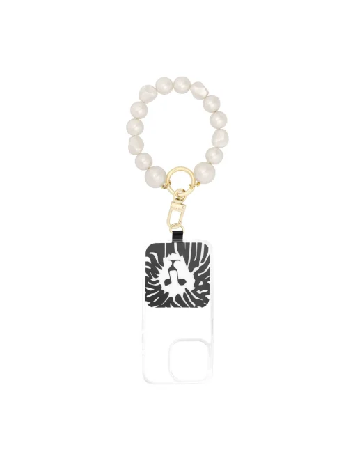 Cheap Anne Klein Faux Pearl Wrist Strap For IPhone® White/Gold-Tone