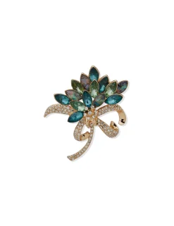 Store Anne Klein Flower Pin In Box