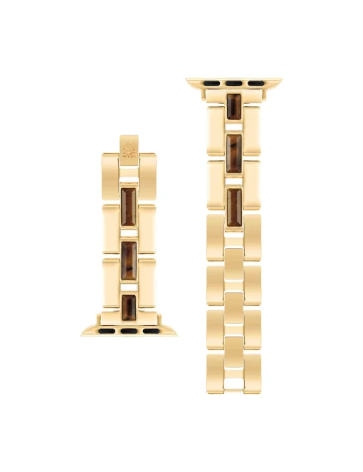 Shop Anne Klein Gemstone Accented Bracelet Band For Apple Watch®
