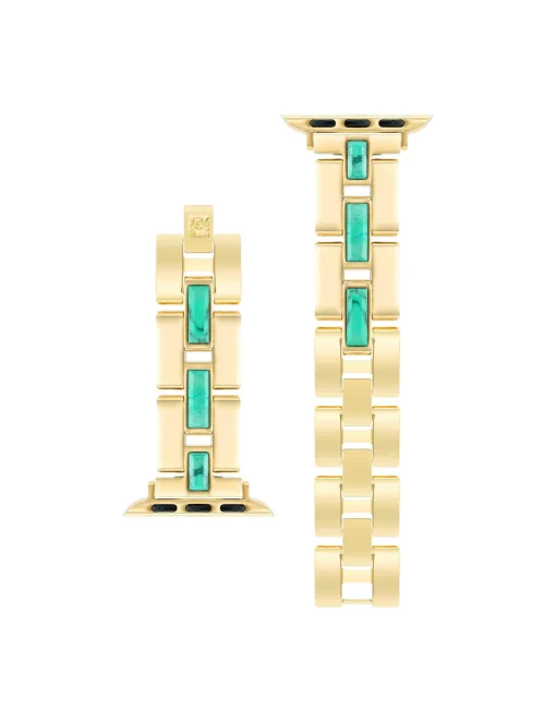 Shop Anne Klein Gemstone Accented Bracelet Band For Apple Watch®