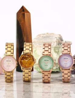 Outlet Anne Klein Gemstone Dial Bracelet Watch