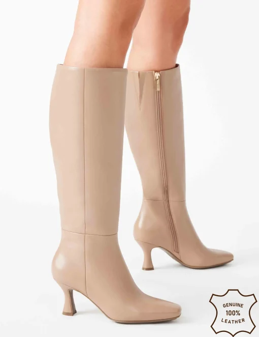 Shop Anne Klein Genuine Leather Perfection Boot