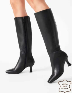 Shop Anne Klein Genuine Leather Perfection Boot