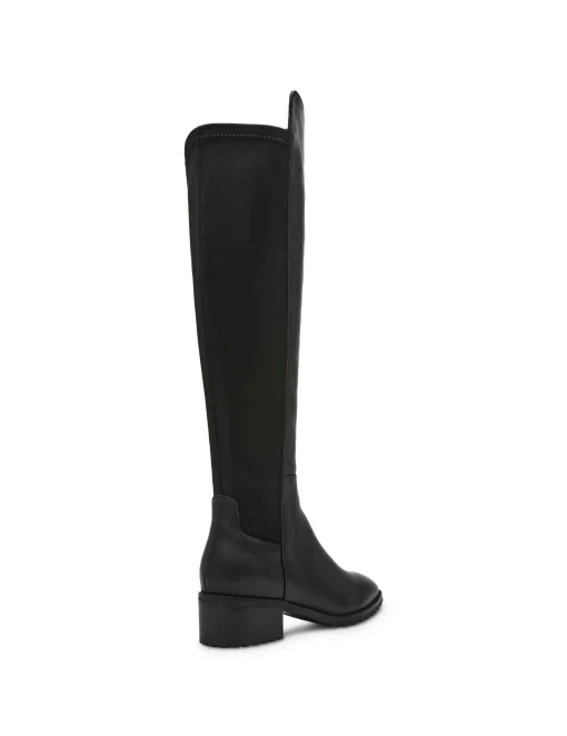 Flash Sale Anne Klein Genuine Leather Sable Boot BLACK LEATHER