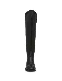 Flash Sale Anne Klein Genuine Leather Sable Boot BLACK LEATHER