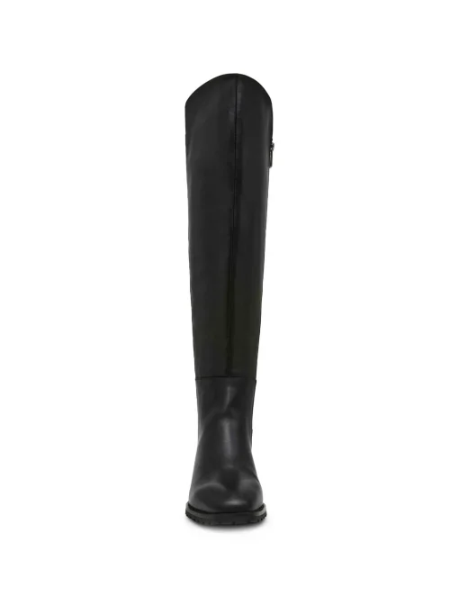 Flash Sale Anne Klein Genuine Leather Sable Boot BLACK LEATHER