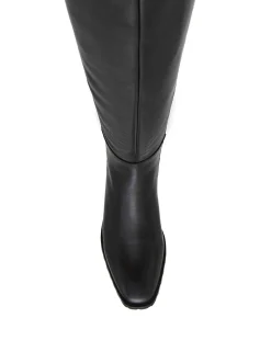 Flash Sale Anne Klein Genuine Leather Sable Boot BLACK LEATHER