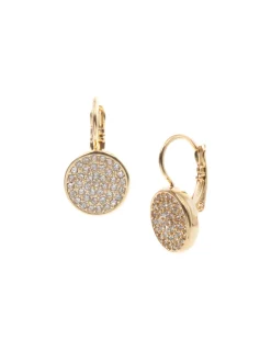 Flash Sale Anne Klein Gold Pave Drop Earrings