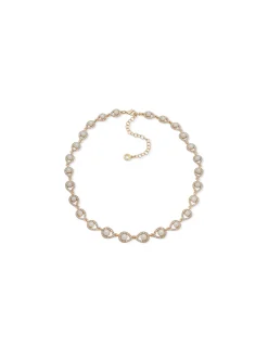 Cheap Anne Klein Gold-Tone Blanc Faux Pearl Necklace