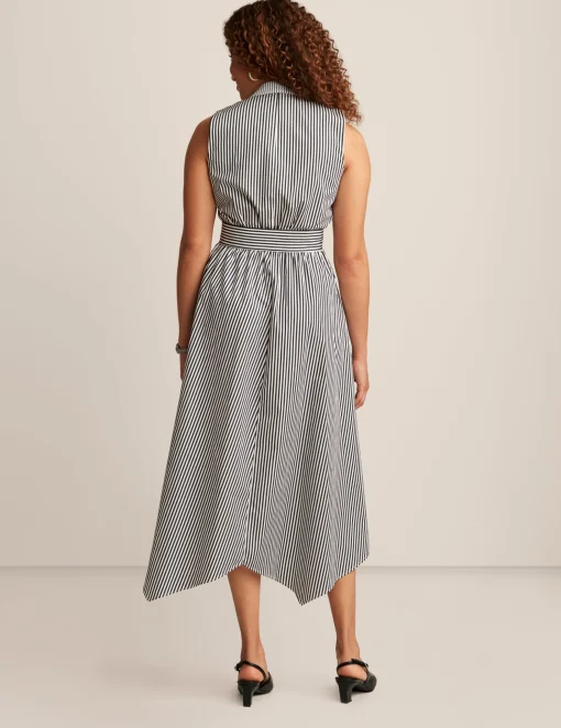 Cheap Anne Klein Handkerchief Hem Wrap Dress Anne White/Anne Black