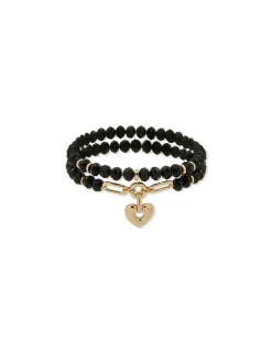 Flash Sale Anne Klein Heart Motif Bracelet