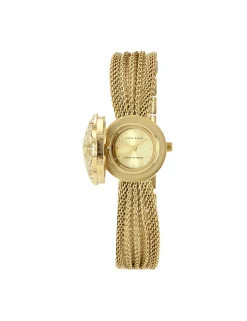 Best Sale Anne Klein Heritage Covered Dial Watch