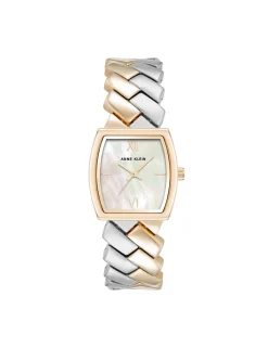 Cheap Anne Klein Herringbone Bracelet Watch
