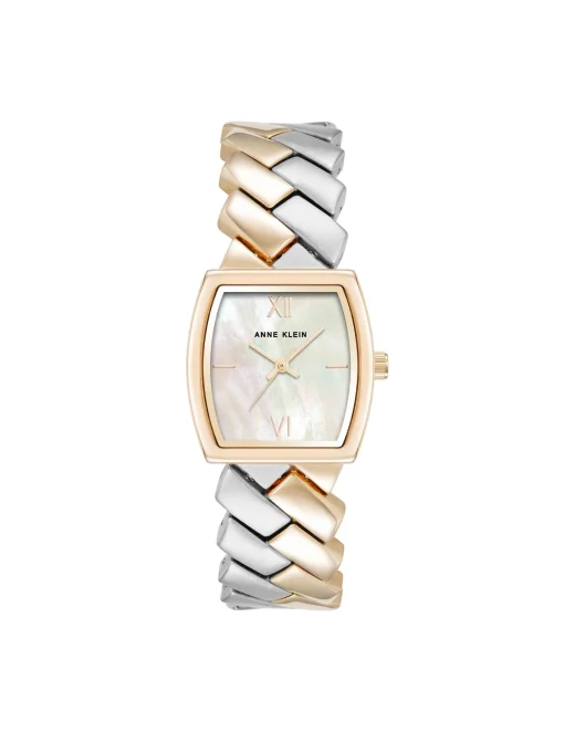 Cheap Anne Klein Herringbone Bracelet Watch