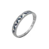 Best Sale Anne Klein Hinge Bracelet Set Sapphire In Gift Box