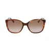 Flash Sale Anne Klein Horn Classic Square Sunglasses
