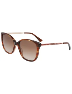 Flash Sale Anne Klein Horn Classic Square Sunglasses