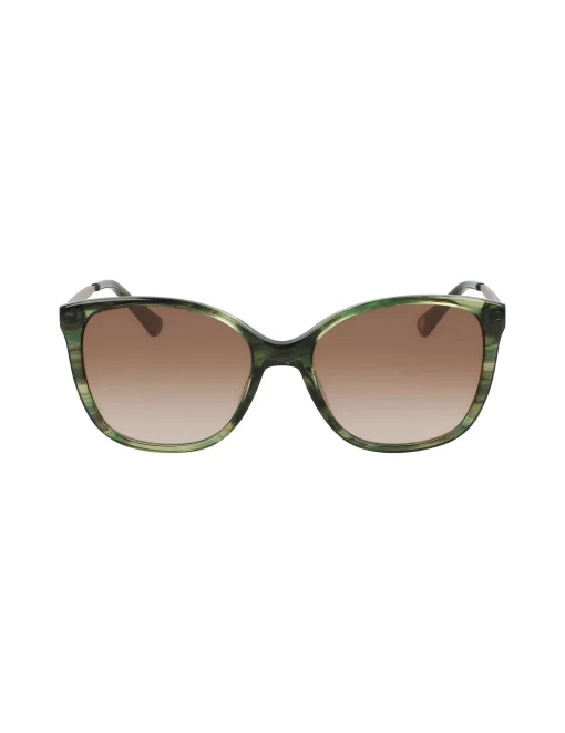 Flash Sale Anne Klein Horn Classic Square Sunglasses