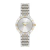 Store Anne Klein Iconic Round Roman Numeral Bezel Watch