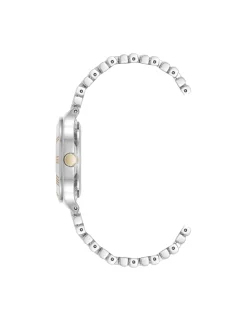 Store Anne Klein Iconic Round Roman Numeral Bezel Watch