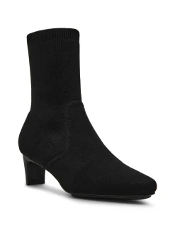 Sale Anne Klein Iga Bootie Black Knit