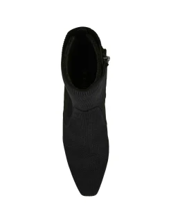 Sale Anne Klein Iga Bootie Black Knit