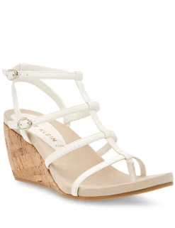 Fashion Anne Klein Isiah Wedge Sandal- Sale Ivory