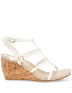 Fashion Anne Klein Isiah Wedge Sandal- Sale Ivory
