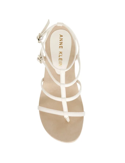 Fashion Anne Klein Isiah Wedge Sandal- Sale Ivory
