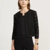 Sale Anne Klein Lace Cardigan Jacket- Sale Anne Black