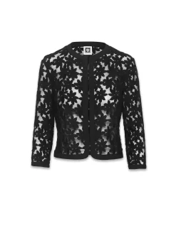 Sale Anne Klein Lace Cardigan Jacket- Sale Anne Black