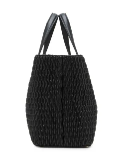 Fashion Anne Klein Large Ew Ruched Tote W/ Detachable Crossbody Strap Black