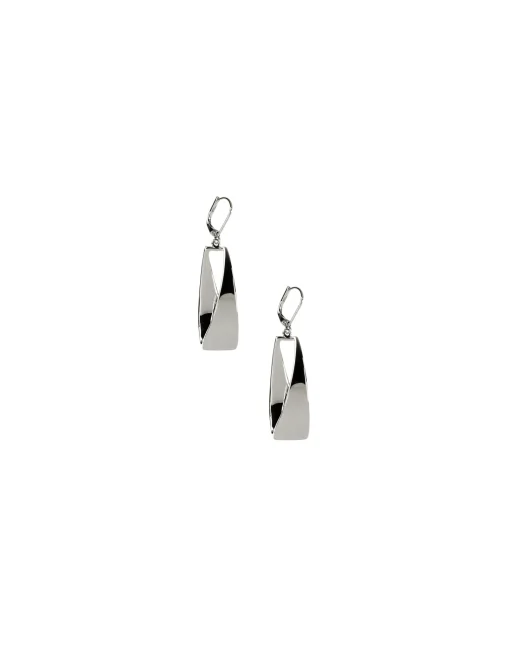 Discount Anne Klein Leverback Linear Curved Earrings