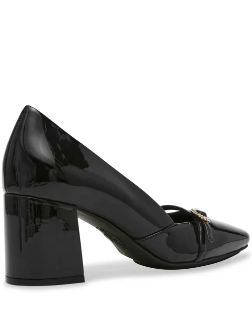 Shop Anne Klein Lexington Tailored Pump Black Patent