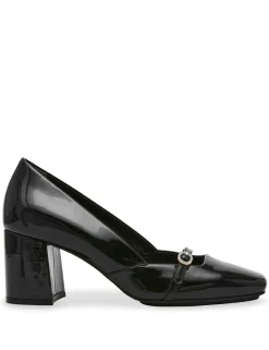 Shop Anne Klein Lexington Tailored Pump Black Patent