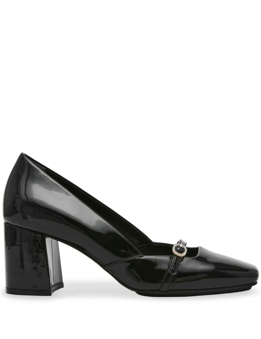 Shop Anne Klein Lexington Tailored Pump Black Patent
