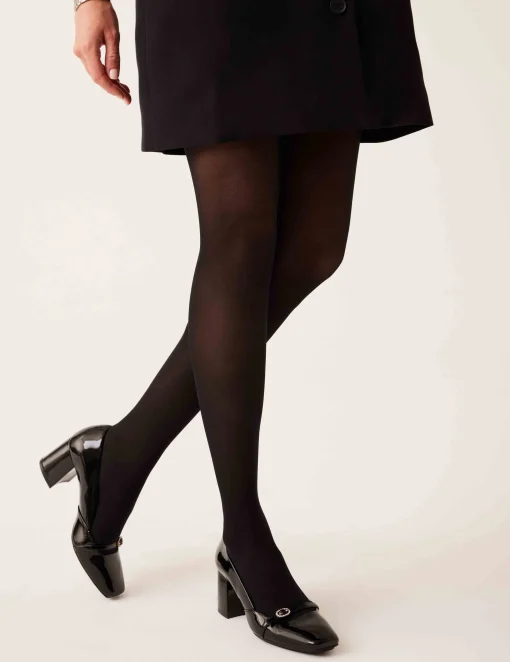 Shop Anne Klein Lexington Tailored Pump Black Patent