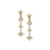 Fashion Anne Klein Linear Star Earrings